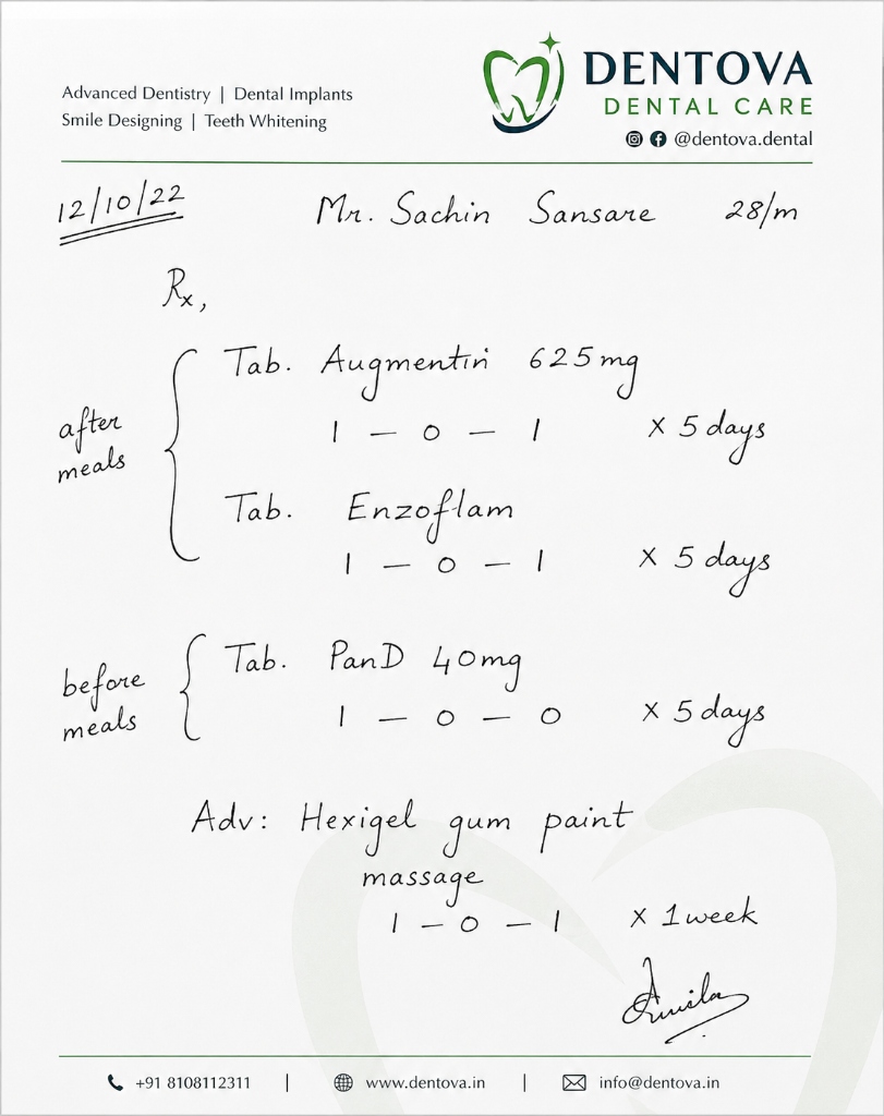 Handwritten Prescriptions